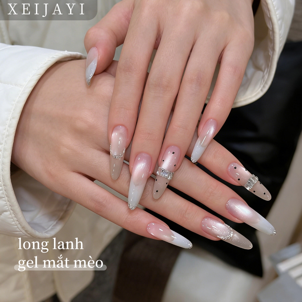 XEIJAYI 5g Sơn móng tay Moonlight Magnetic Cat Eye siêu sáng thích hợp cho việc làm móng tay DIY
