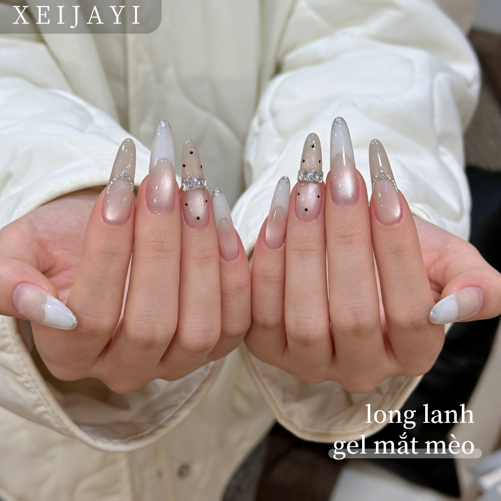 XEIJAYI 5g Sơn móng tay Moonlight Magnetic Cat Eye siêu sáng thích hợp cho việc làm móng tay DIY