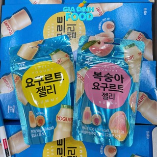 Kẹo dẻo vị sữa chua Yogurt Gummy Hàn Quốc gói 50g