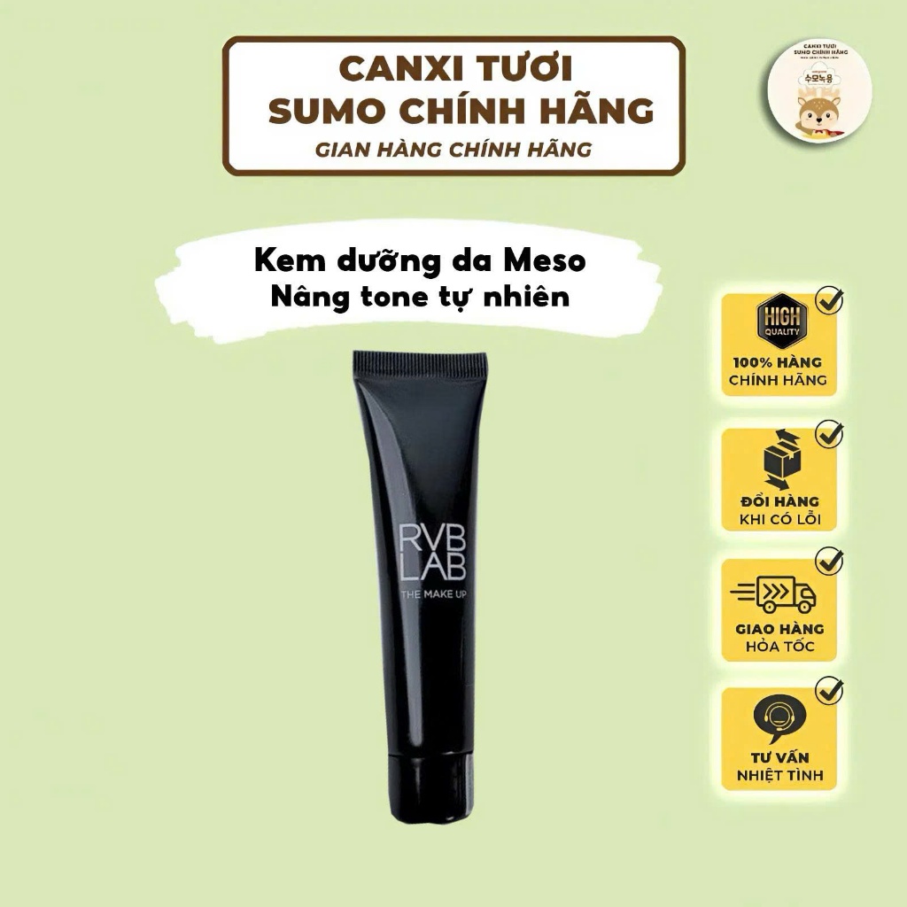 Kem Dưỡng Da MESO Có Màu Nâng Tone Tự Nhiên, Dưỡng Da, Che Phủ Khuyết Điểm