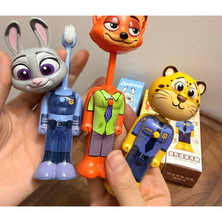 bàn chải đánh răng trẻ em tạo hình nhân vật hoạt hình trong phim Zootopia
