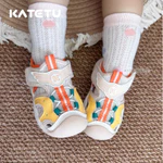 Giày thể thao tập đi cho bé Katetu, khoét lỗ, chống bàn chân bẹt, siêu nhẹ, thoáng khí X5BE009 — ảnh 4