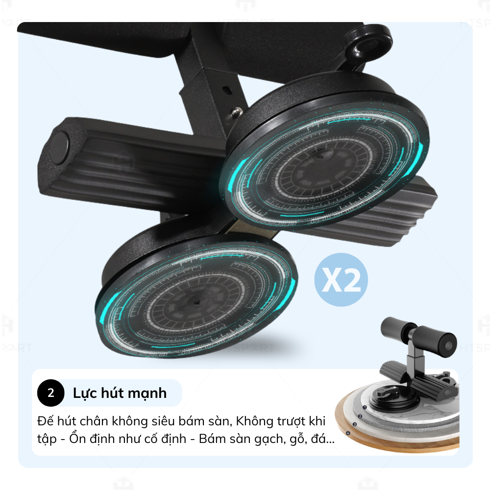 Dụng Cụ Gập Bụng 2 Trong 1 Kèm Dây Kéo Đàn Hồi 4 Ống, Hỗ Trợ Luyện Tập Cơ Bụng, Eo, Tay Tại Nhà