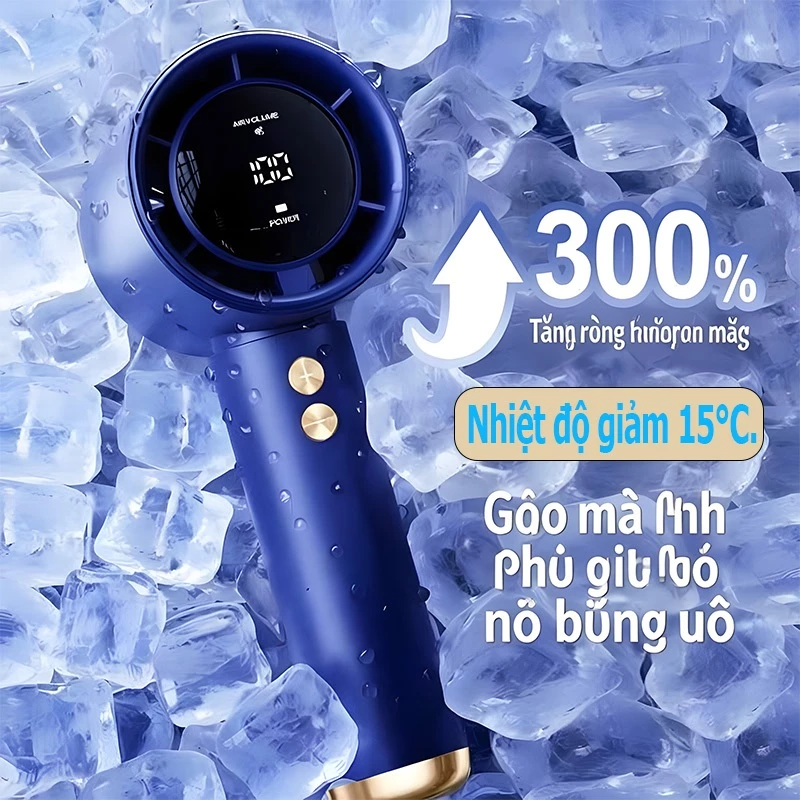 Quạt mini cầm tay sạc USB nhỏ gọn