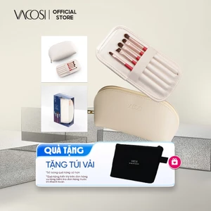 Bộ Cọ Du Lịch 8 Cây & Ví Trang Điểm VACOSI SISTERLAND BRUSH SET - BC31