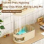 Thùng Dựng Gạo Thông Minh Thân trong suốt Dung tích 5L / 10L Chống ẩm chống bụi Nhựa dày dặn, chắc chắn, bền lâu