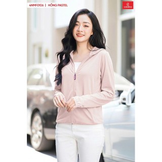 (Có sẵn)4NMF01 Áo chống nắng nữ CARDINA 1 lớp chất liệu thun lạnh AIR COOL chống tia UV không kích ứng da 4NMF01