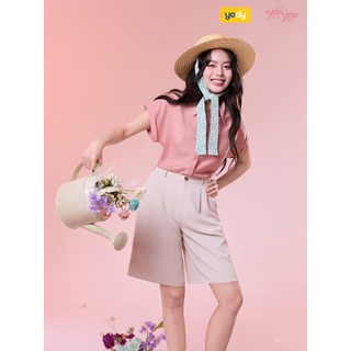 [THANH THỦY x YODY] Quần Short Nữ YODY Wide Leg Collection WCTR26S148
