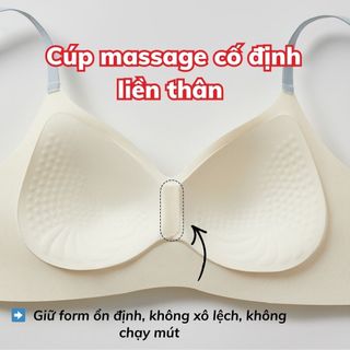 Áo ngực nữ su cao cấp đệm mút 3D nâng đỡ tự nhiên họa tiết hoa nhí xinh xắn ngọt ngào DEVARI A967