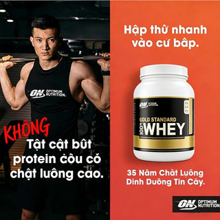 ON 100% Gold Standard 2 lbs Whey Protein Fen - 5.5 Gram BCAA Phục Hồi Cơ Hiệu Quả 24 Gram Chất Lượng Cao