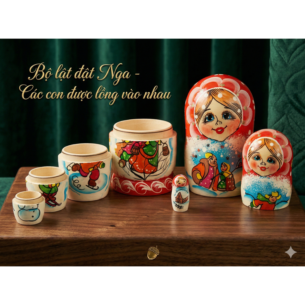 Búp Bê Nga - Matrioshka
