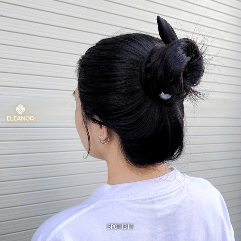 Dây buộc tóc nữ scrunchies Eleanor Accessories hình nơ phụ kiện tóc cột tóc nữ 11311