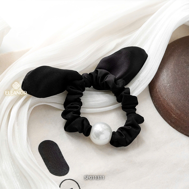 Dây buộc tóc nữ scrunchies Eleanor Accessories hình nơ phụ kiện tóc cột tóc nữ 11311