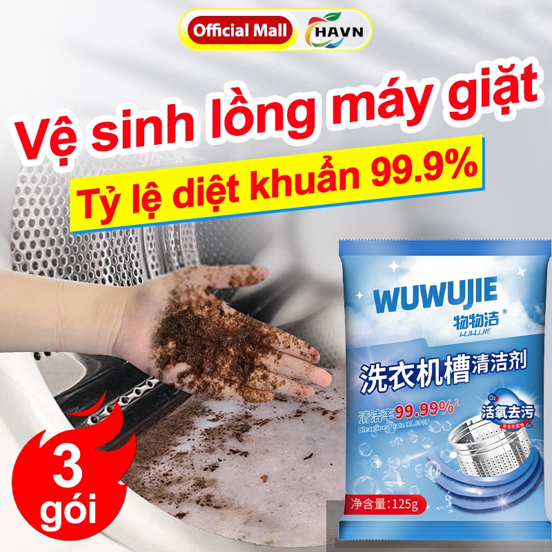 Tẩy Lồng Máy Giặt, Bột Tẩy Lồng Máy Giặt , Làm sạch khe máy, khử trùng, khử trùng, đa chức năng khe máy không giới hạn