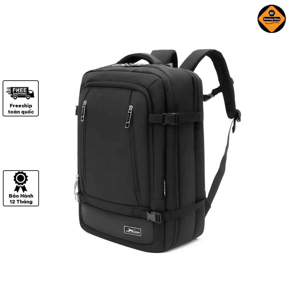 Balo du lịch cỡ lớn Leader Pro đa năng Xbags XB2010 màu đen đựng laptop 17 inch cao cấp!