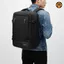 Balo du lịch cỡ lớn Xbags Leader Pro Xb 2010 màu đen lưng đệm êm thoáng khí nam tính cao cấp