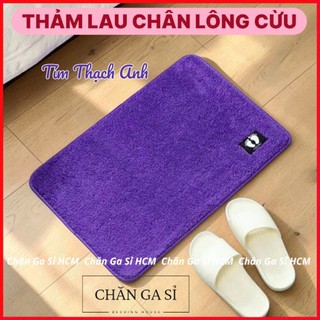 🔖Combo 5 Tấm Thảm Lau Chân Lông Cừu Loại 1, Siêu Thấm Hút, Mềm Mịn, Chống Trượt _ Chăn Ga Sỉ HCM