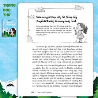 Sách - Cùng Con Trưởng Thành - Nuôi Dưỡng Tâm Hồn Và Kỹ Năng Cho Con Từ Những Điều Nhỏ Nhất (Tiên Phong Books)