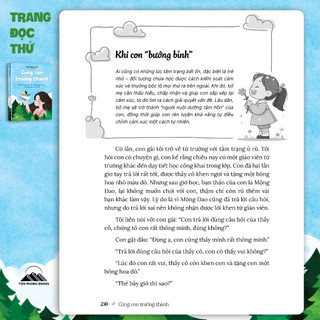 Sách - Cùng Con Trưởng Thành - Nuôi Dưỡng Tâm Hồn Và Kỹ Năng Cho Con Từ Những Điều Nhỏ Nhất (Tiên Phong Books)