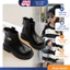Bốt Bé Gái Cổ Ngắn Da Mềm Cao Cấp - Giày Boot Trẻ Em Phong Cách Hàn Quốc Khóa Kéo Sau Tiện Lợi (Size 26-37)
