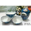 Set Tô đĩa/chén ngũ sắc Gốm Nhật/Gốm Nhật 2 hand