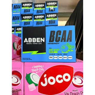 Thùng 24 Chai Nước Tăng Lực ABBEN BCAA 330ml