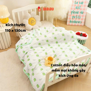 Chăn điều hoà, chăn mùa hè cho bé Kiluta, chất vải mềm mại, thoáng khí, kích thước 110*130cm