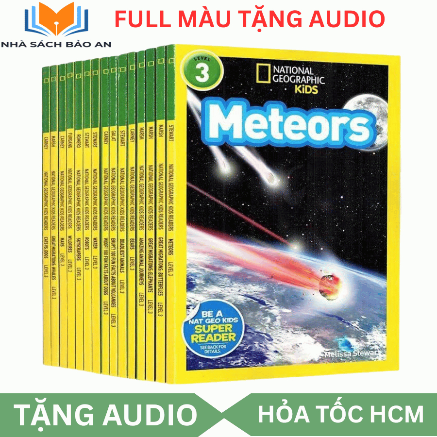 Sách Khoa học - National Geographic kids - Level 3 38 cuốn giấy