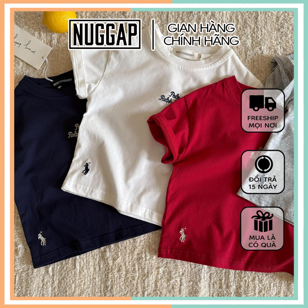Áo phông cho bé, áo thun cho bé gái, bé trai Unisex RAPL Nuggap