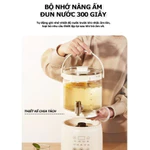 Ấm Dưỡng Sinh RELAAX 3.0L Dung Tích Lớn, Đa Chức Năng, Giữ Nhiệt 24Giờ, Điều Chỉnh Nhiệt Độ, Vòi Phát Nước Tiện Lợi — ảnh 3