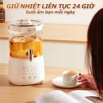 Ấm Dưỡng Sinh RELAAX 3.0L Dung Tích Lớn, Đa Chức Năng, Giữ Nhiệt 24Giờ, Điều Chỉnh Nhiệt Độ, Vòi Phát Nước Tiện Lợi — ảnh 4
