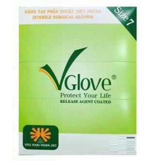 Găng tay phẫu thuật tiệt trùng VGlove, Găng tay y tế tiệt trùng mềm mại mang đến sự thoải mái ,an toàn