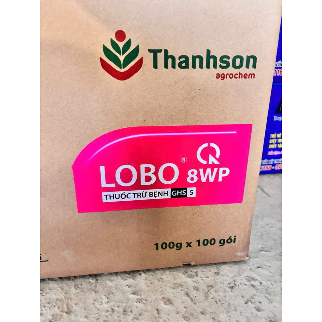 khuẩn Lobo Thanh sơn hoá nông, cháy bìa lá, lem lép hạt, thối đen, thối nhũn, héo xanh