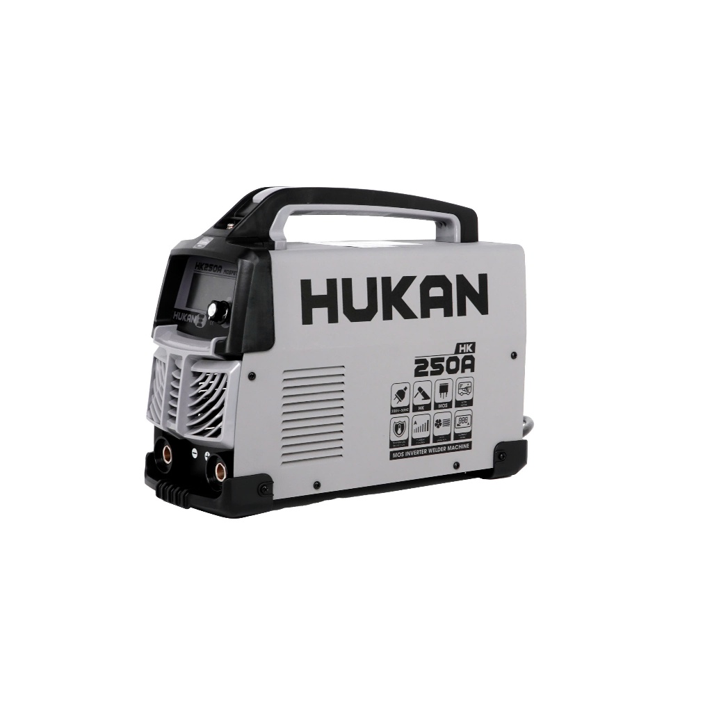 Máy hàn điện tử HUKAN ARC-250MOSFET, Công suất 4.3kv x 220v, Hàn que 1.6mm - 4.0mm, Công nghệ INVERTER