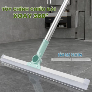 Chổi gạt nước sàn nhà đa năng tùy chỉnh kích thước, cây gạt nước silicon xoay 360 độ