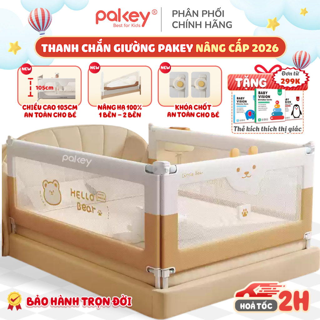 [Hỏa tốc 2H] Thanh Chắn Giường Cải Tiến S1 Vải Oxford, Cao 105cm Khung Dày Dặn Chắc Chắn An, Toàn Cho Bé - CÓ HỎA TỐC