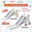 Cầu Trượt Cho Bé Tặng Kèm Bóng Rổ + Vòng Ném, Cầu Trượt Gấp Gọn Tiện Lợi Mẫu Mới Nhất 2026