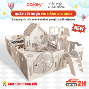 Quây Cũi Nhựa Pakey Đa Dạng Tiện Ích Cho Bé - Set Quây Cũi Nhựa Với Siêu Nhiều Trò Chơi Bảo Hành Trọn Đời