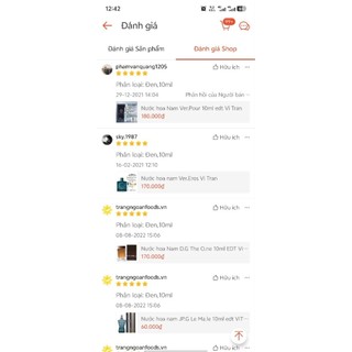 Nước hoa nam Versacee Dylan 10ml EDT - Vi Tran Perfume