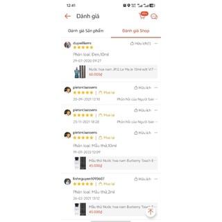 Nước hoa nam Versacee Dylan 10ml EDT - Vi Tran Perfume