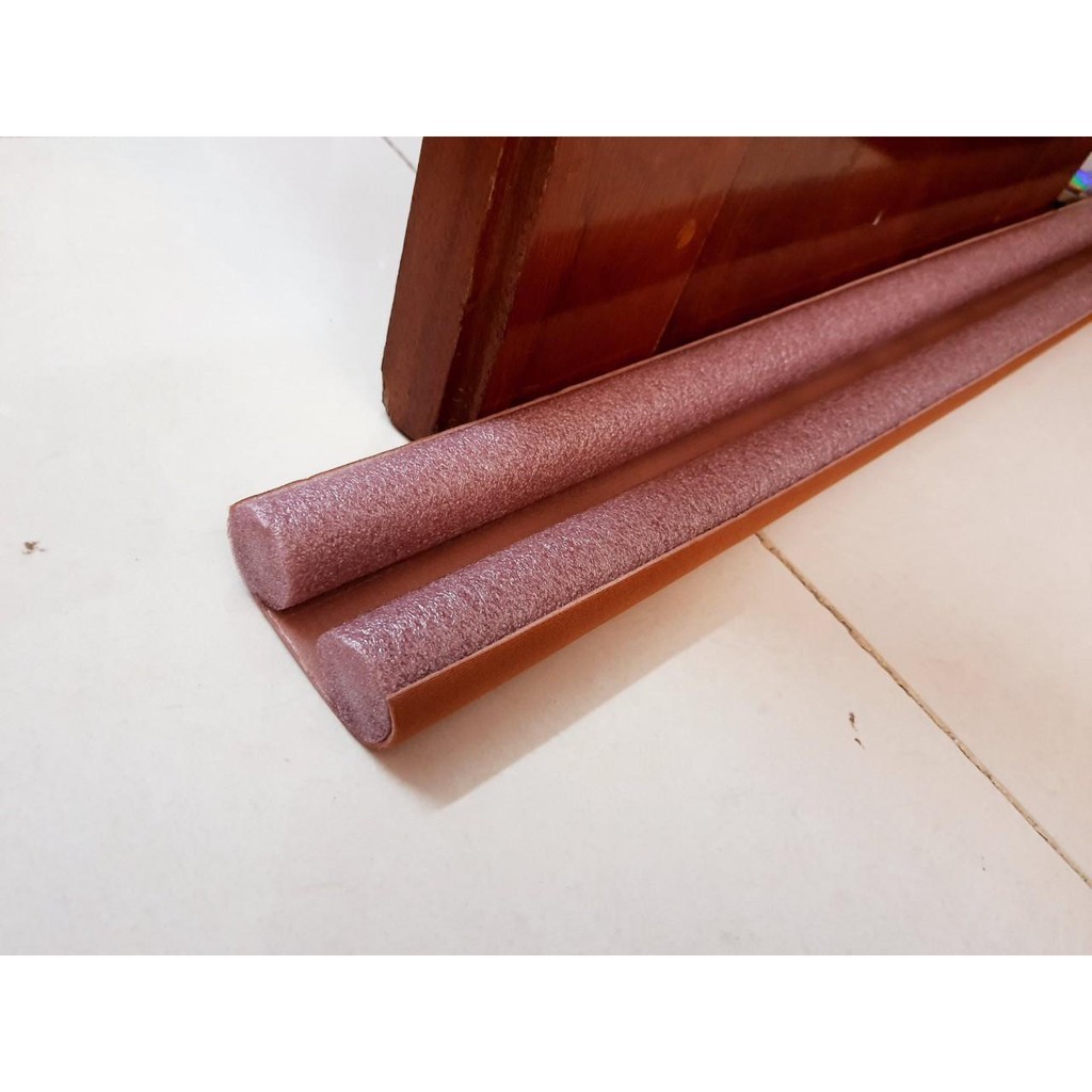 Thanh xốp chặn cửa dài 95cm [ 4 màu ] chắn cửa, chống thoát hơi máy lạnh ngăn côn trùng, bụi bẩn