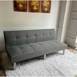 Ghế Sofa Giường Cao Cấp 6 Chân Bọc Vải Nỉ - Da - Nhung, Ghế Sofa Bed 1m7, Chân Inox Chịu Lực Tốt, Giá Ưu Đãi — ảnh 3