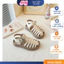 Giày Sandal Chiến Binh Bé Gái Phong Cách Hàn Quốc - Sandal Rọ Da Mềm Đế Êm Chống Trơn Trượt Cho Bé (Màu Kem)