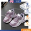 Giày Thể Thao Bé Gái Màu Tím, Sneaker Trẻ Em Êm Nhẹ, Đế Cao Su Chống Trơn Trượt TH Kids