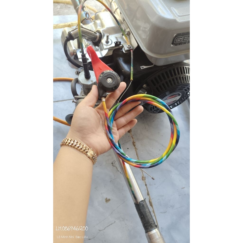bộ dây ga 7 màu 1m3