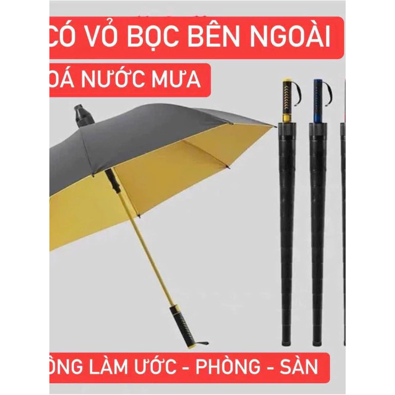 Ô Dù Che Mưa , Nắng Có Vỏ Rút Ngăn Nước Rộng 1m25 gấp gọn chống tia UV , Ô Che Gấp Gọn Tiện Lợi Amoc ntt95