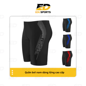 Quần bơi nam dáng lửng cao cấp, đồ bơi nam 2 lớp chính hãng kiểu dáng Sport co giãn 4 chiều chống thấm tốt,nhanh khô