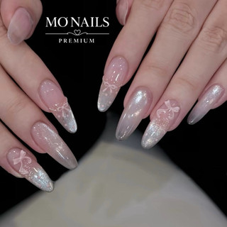 Nailbox Thiết Kế, Móng Úp, Móng Tay Giả Thạch Hồng Mắt Mèo Ánh Trăng Tiểu Thư Sang Chảnh Chụp Kỉ Yếu P39