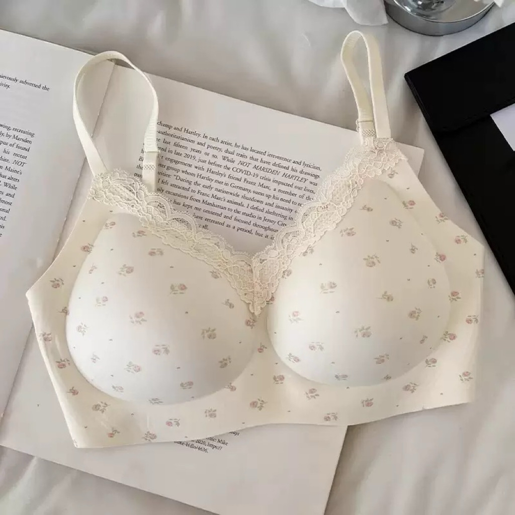 (Sẵn hàng) Áo Mặc Trong Nữ Cotton Hoa Nhí Viền Ren Nhẹ Nhàng – Dáng Mềm Dễ Mặc Hằng Ngày
