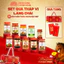 Hộp quà THẬP VỊ LÀNG CHÀI Bao Gồm 10 Dòng Gia Vị Pha Sẵn An Toàn, Tiện Lợi Làng Chài Xưa